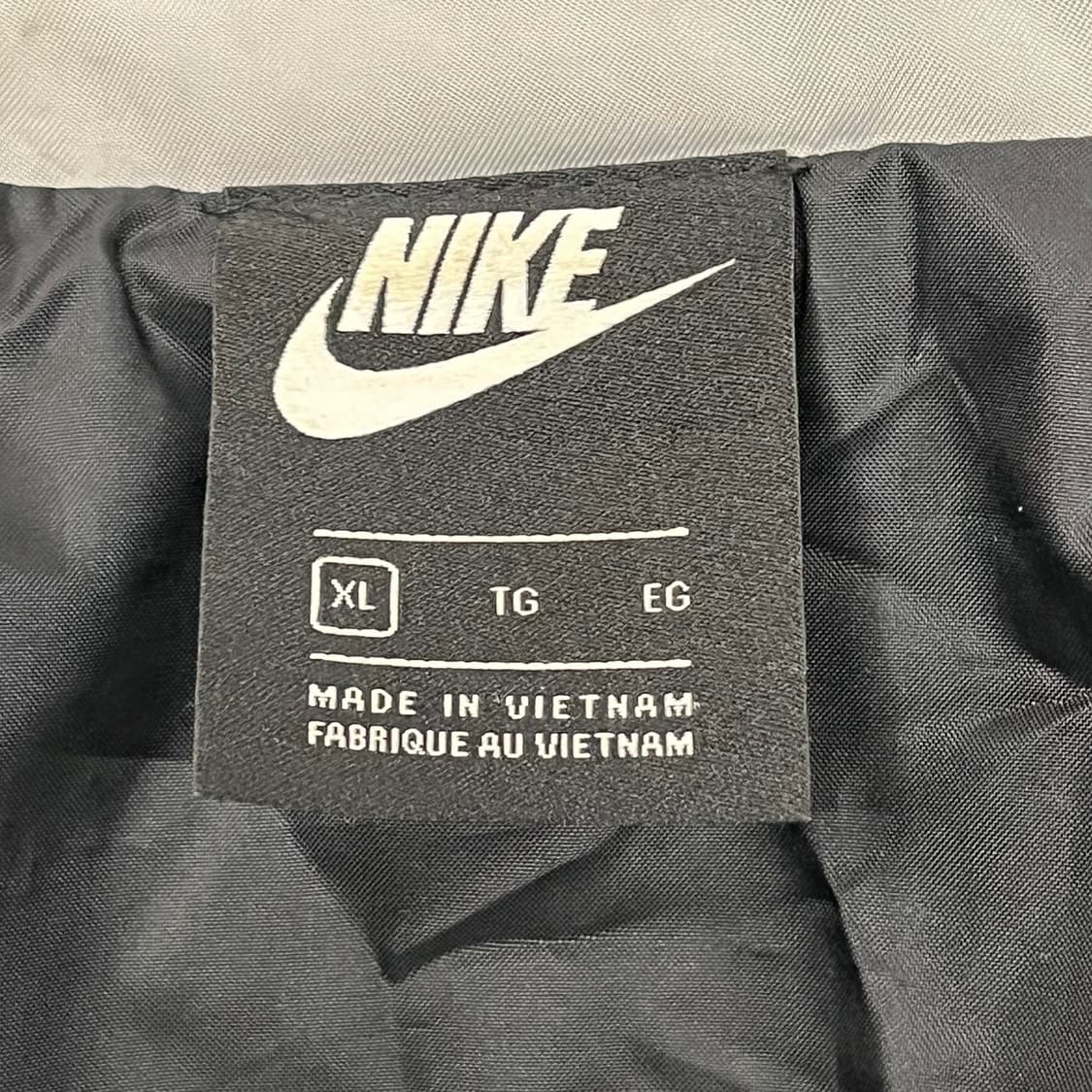 [정품/XL] 나이키 블랙 화이트 바람막이 자켓 b18 상품이미지5