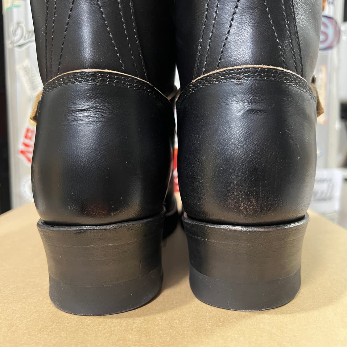 Addict Boots 홀스벗 엔지니어 부츠 블랙 8 상품이미지4