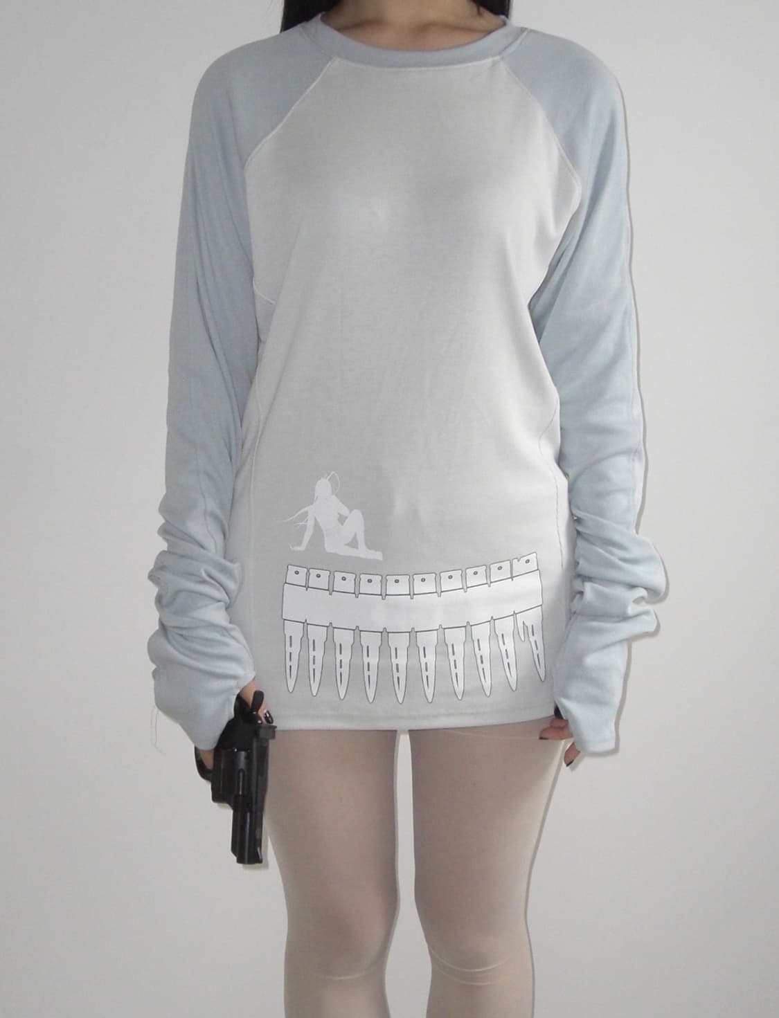 MJZ 몽진존 MAGAZINE LONG-SLEEVE TOP MINT 상품이미지1