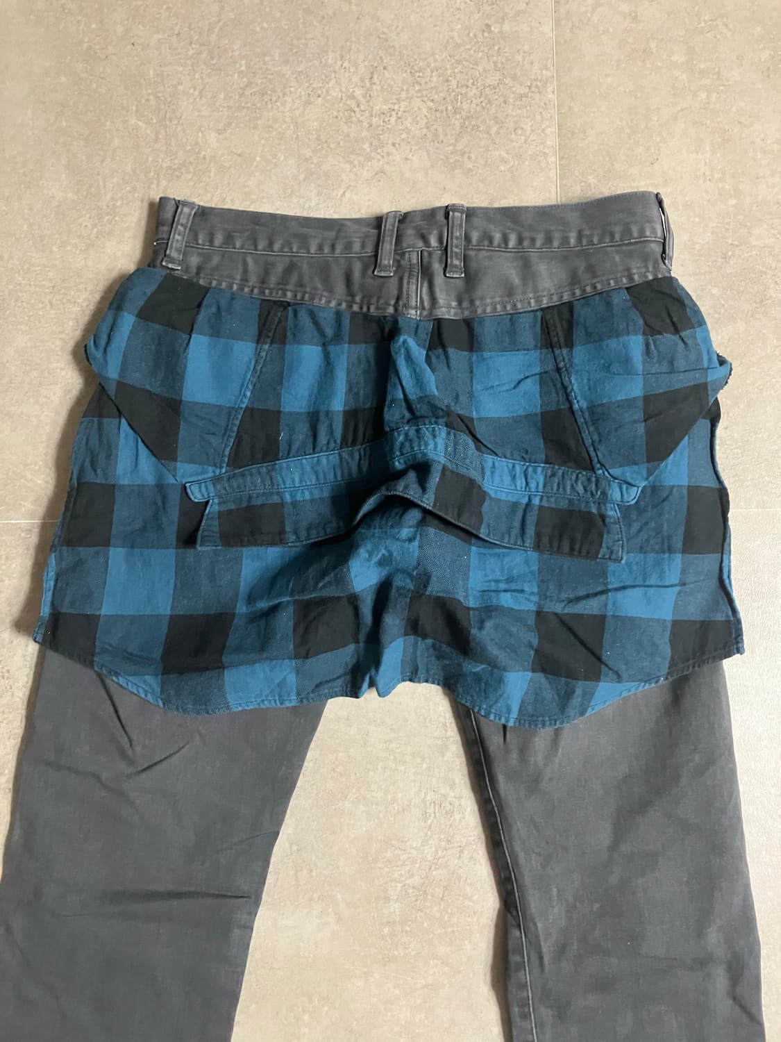 언더커버 12ss 도킹 팬츠 상품이미지5