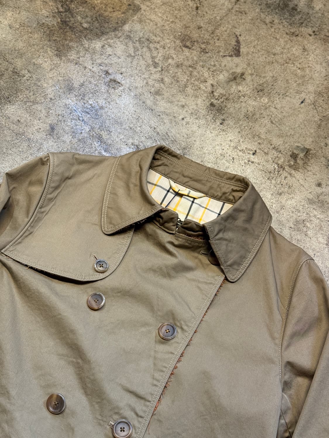 44-66 ) SOUTIENCOL Double Breasted Coat 상품이미지2