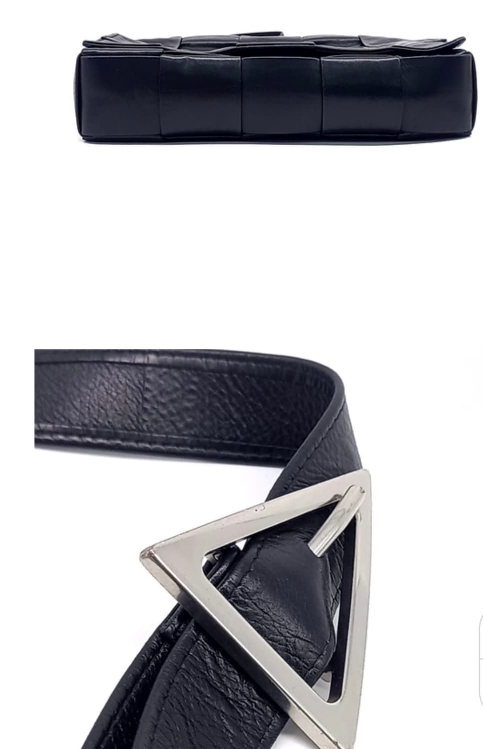 보테가 베네타 카세트백 블랙 유광 상품이미지3