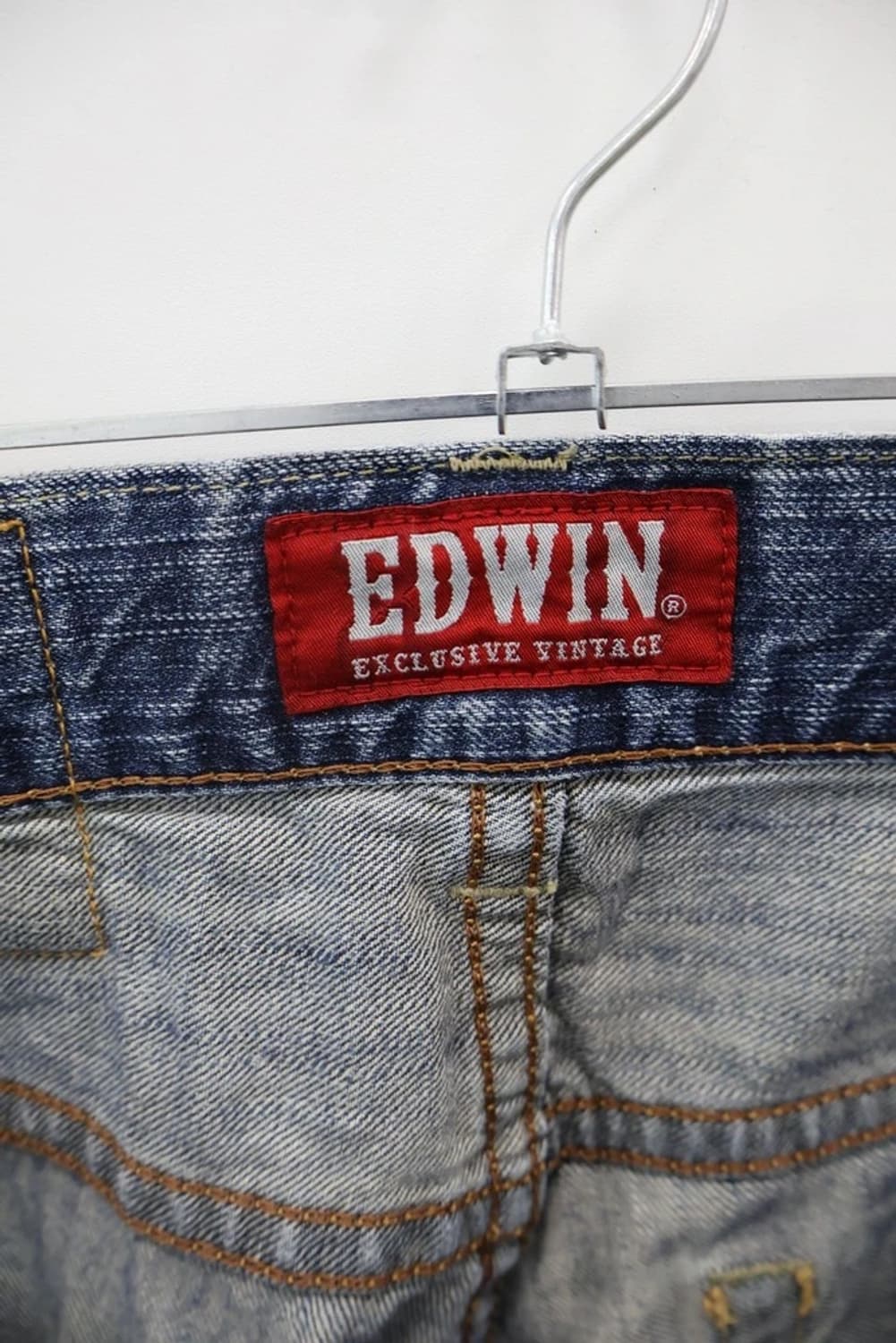 EDWIN 424XV EXV Distressed Denim 상품이미지5