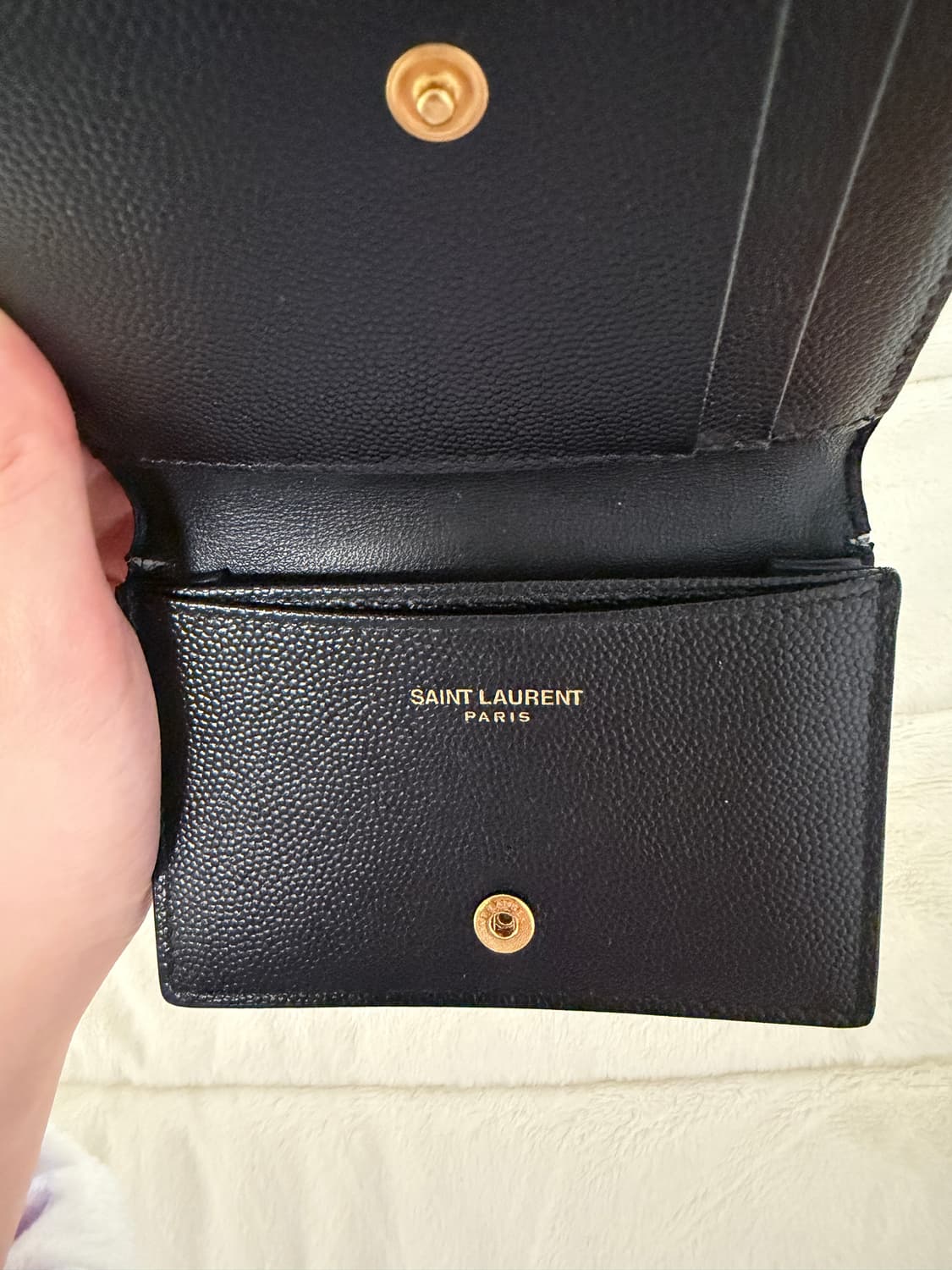 생로랑 모노그램 반지갑 상품이미지4