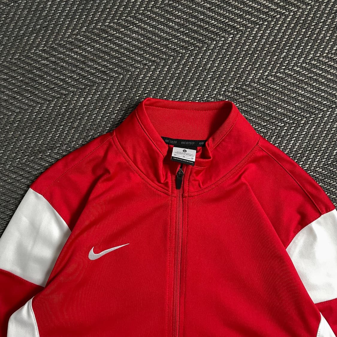 나이키 드리이핏 스우시 자수 배색 트랙탑 져지y 4953 상품이미지6