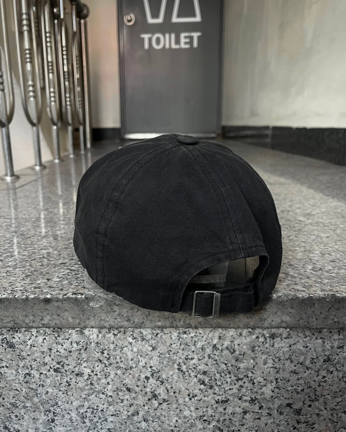 90-00s Japanese Vintage Damage Skull Cap 상품이미지6