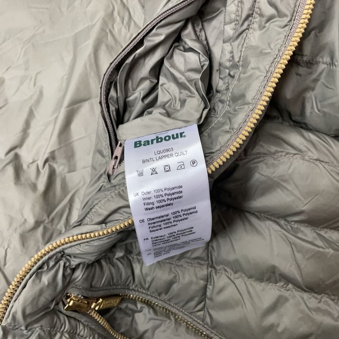 [95] 바버 다운 경량패딩 상품이미지6