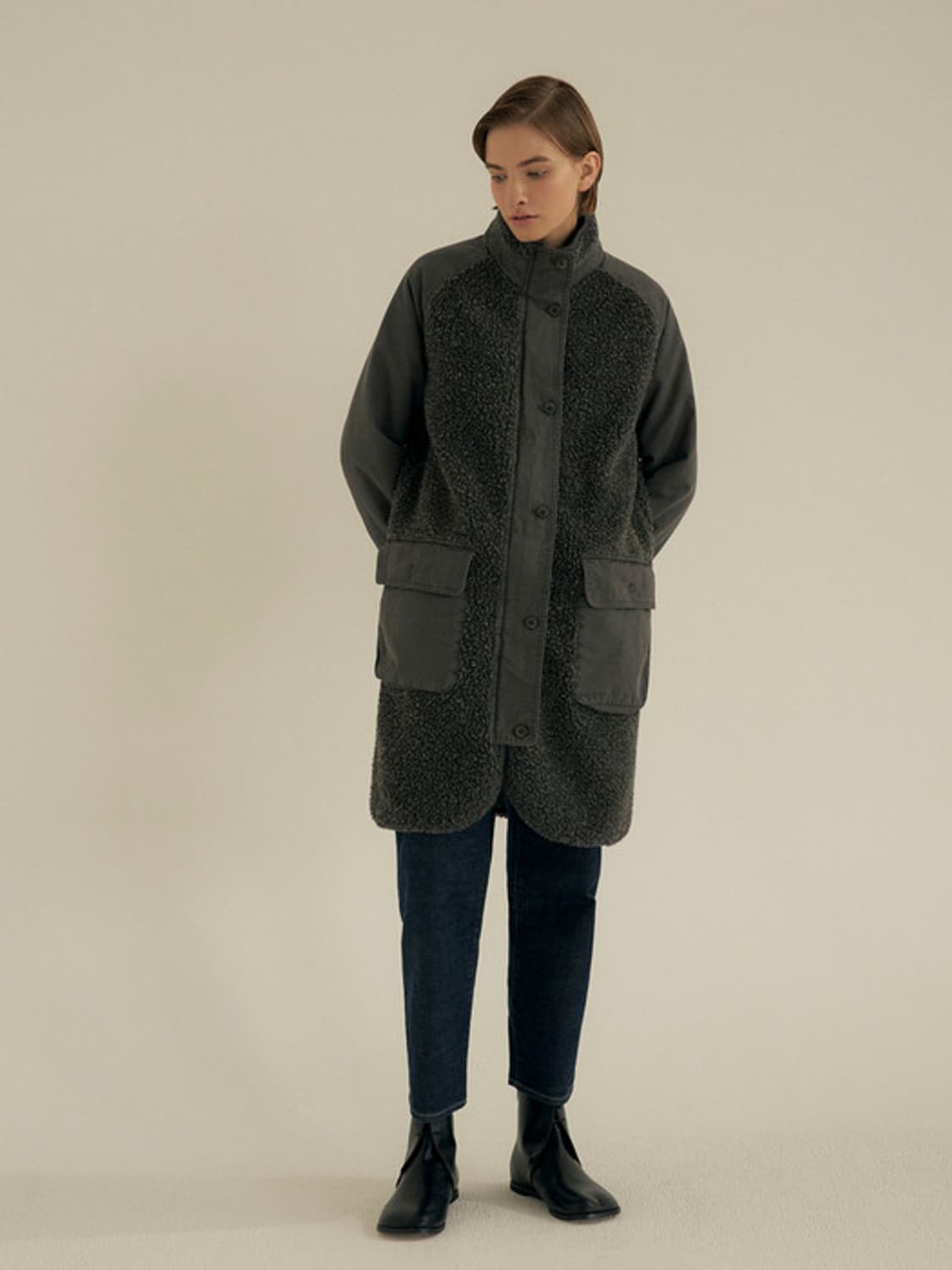 모노크롬 bear long jumper 상품이미지5