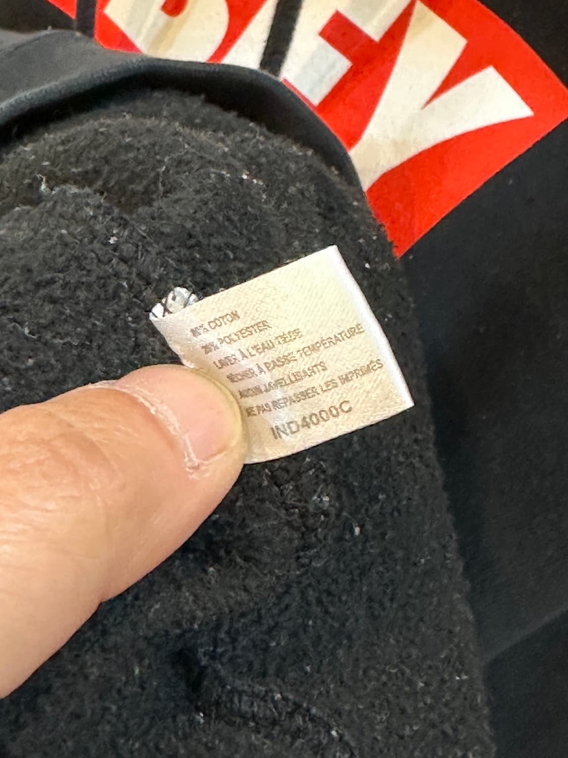 오베이 박스로고 후드S 상품이미지5