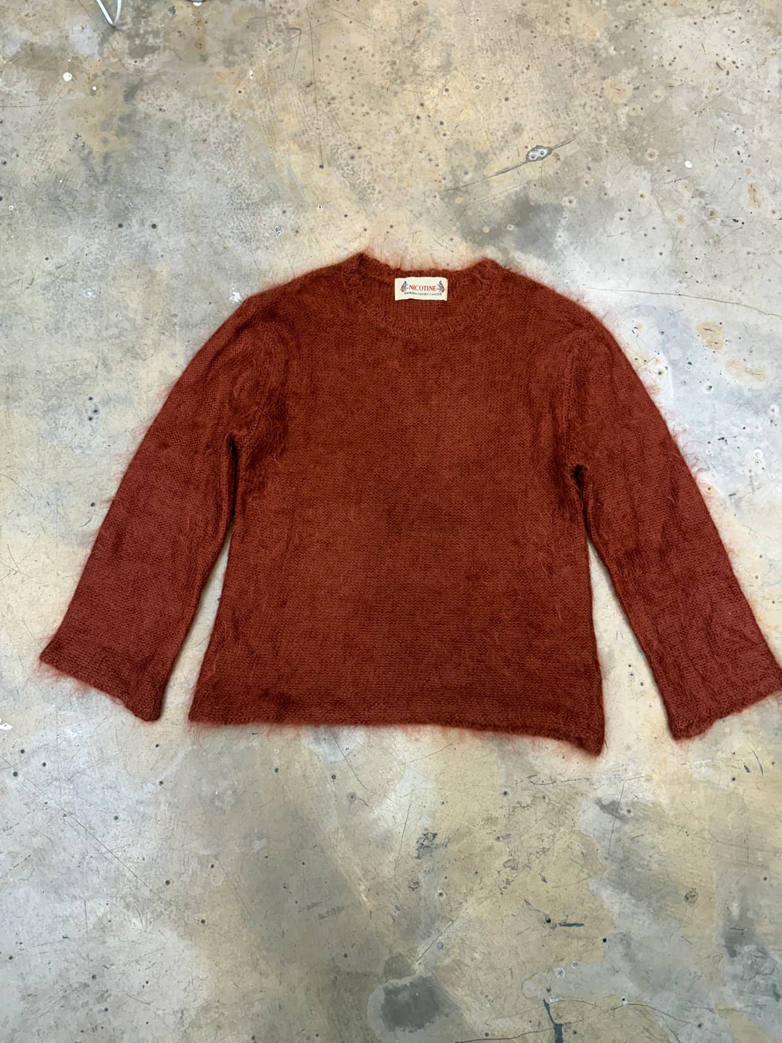 빈티지 키드모헤어니트 상품이미지3