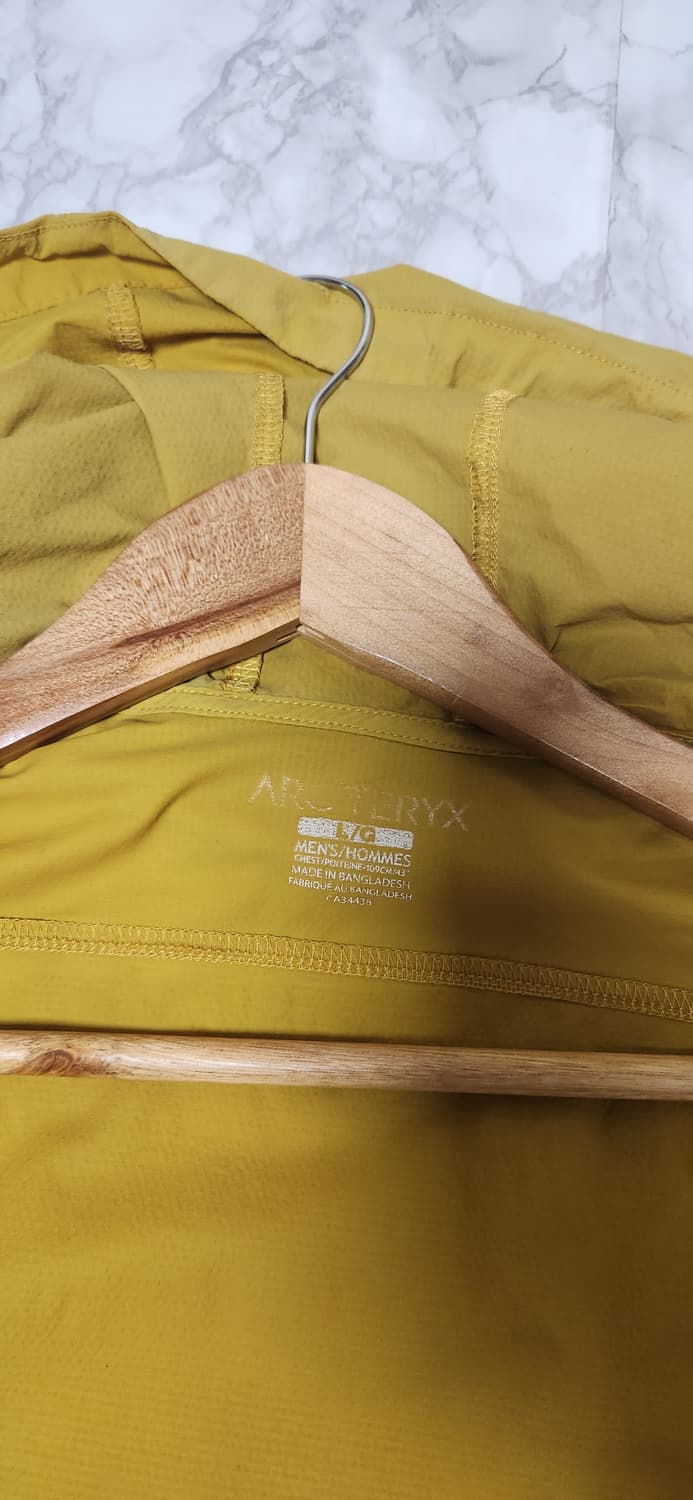 아크테릭스 머스타드 바람막이 자켓 상품이미지6