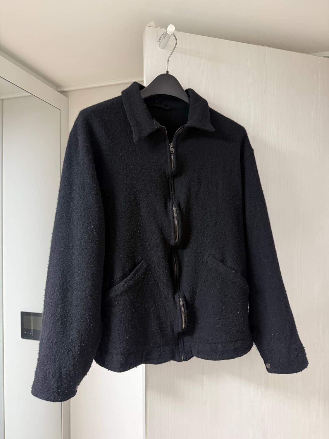 [2] 코모리 25fw 축융울 숏 자켓 상품이미지1