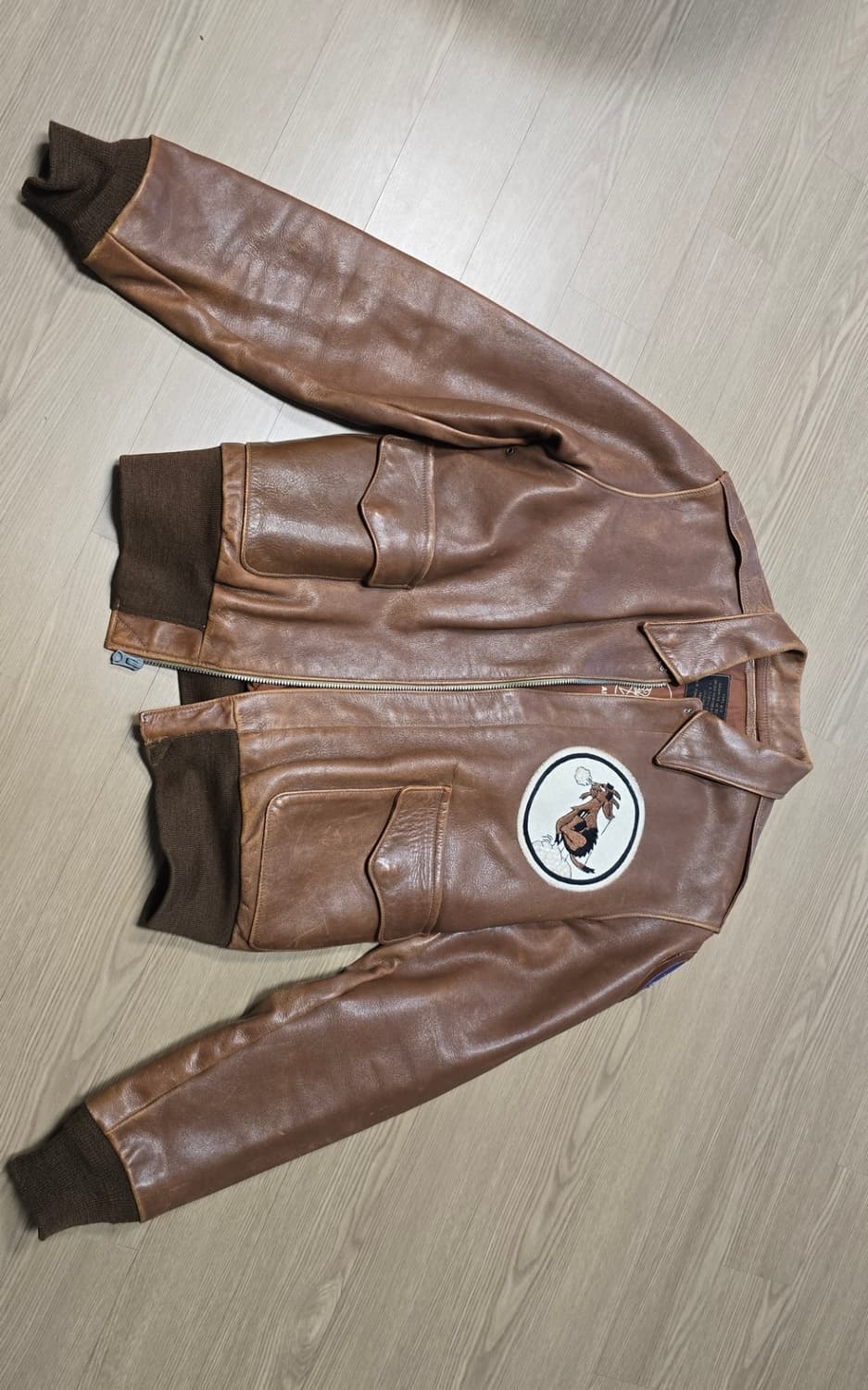 구 리얼맥코이 A2 가죽 자켓 40사이즈 상품이미지1