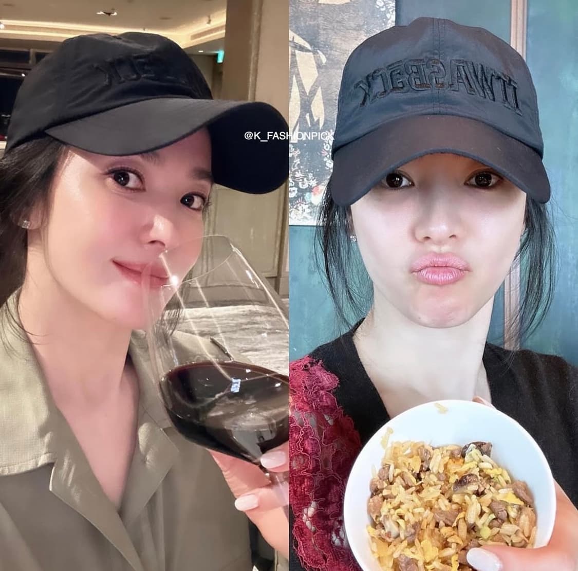 STANDALONE 스탠드얼론 나일론 볼캡 블랙 송혜교 모자 “IT WA 상품이미지7