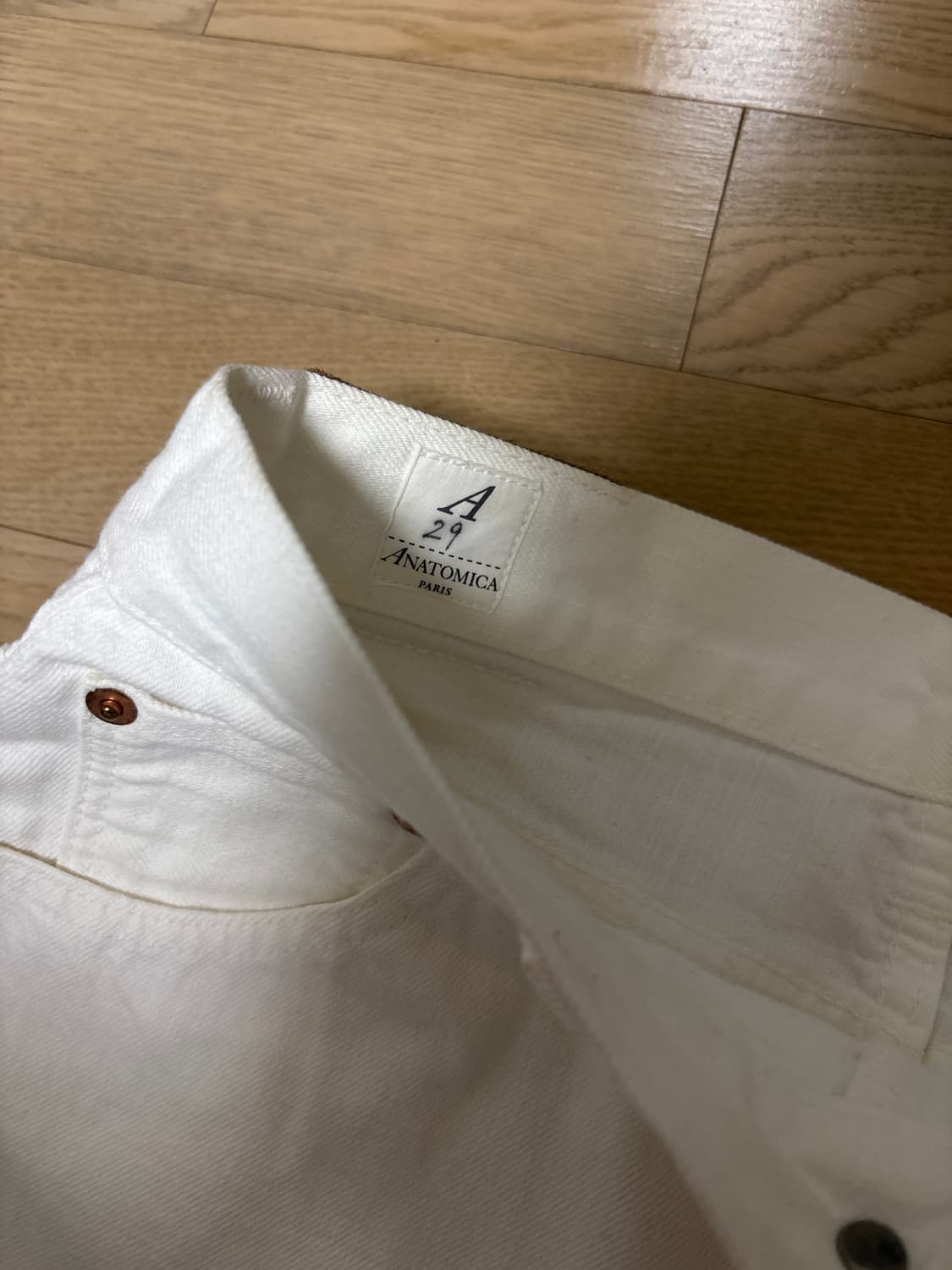 아나토미카 마릴린팬츠 화이트  상품이미지2
