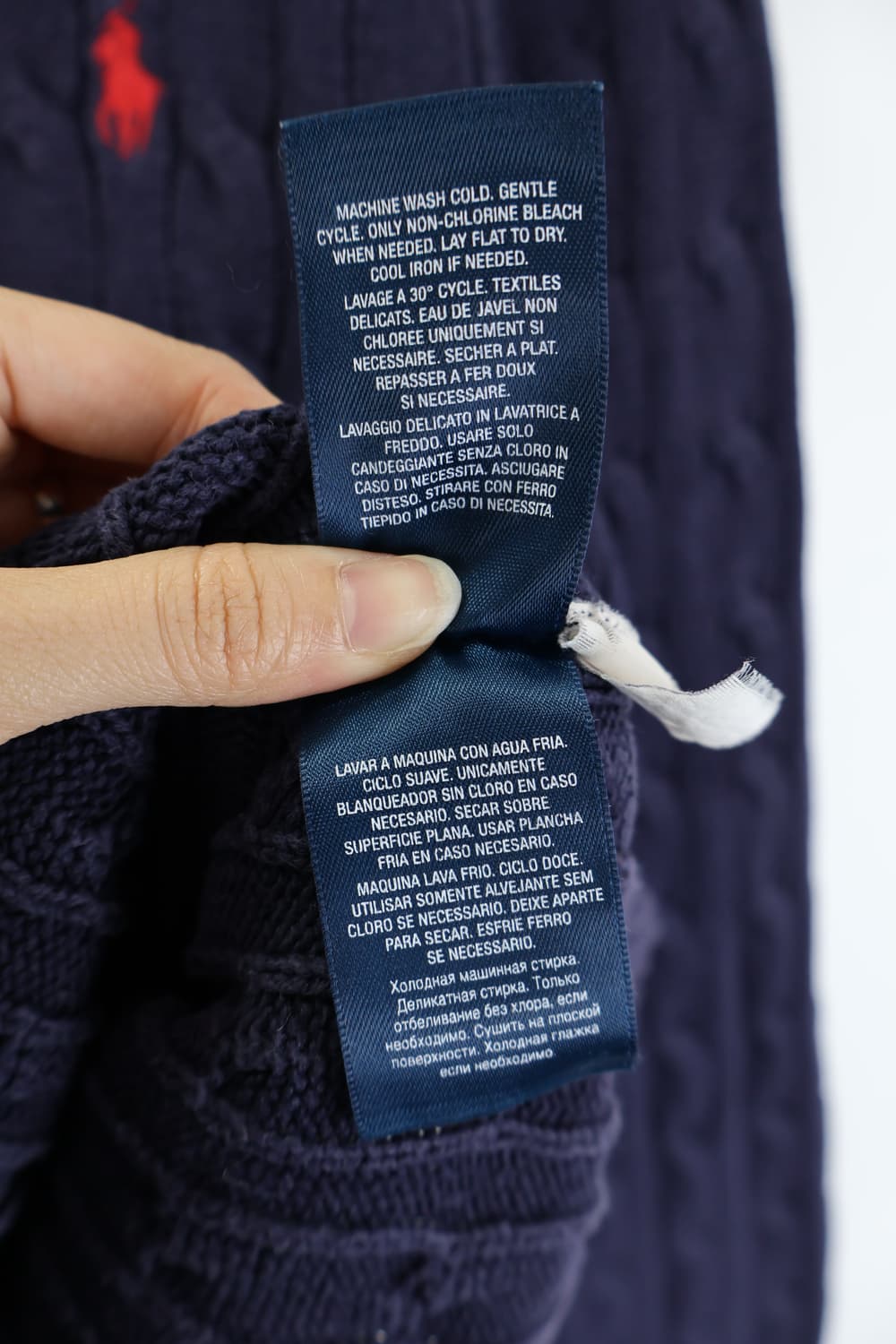 Polo By Ralph Lauren Navy Knit 상품이미지7