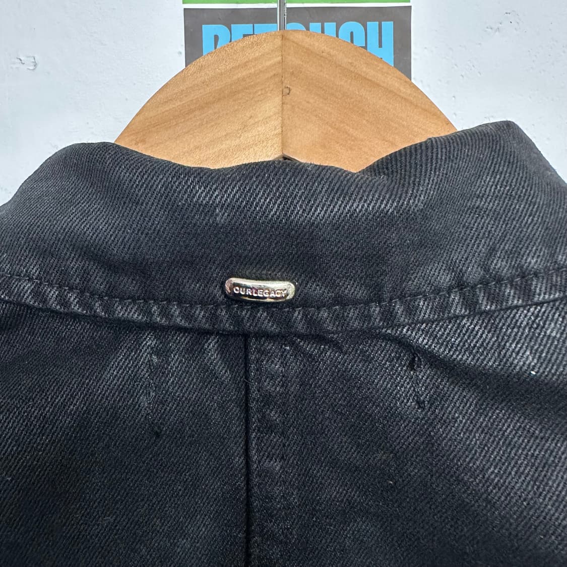 아워레가시 리버스 왁스드 데님자켓 상품이미지7