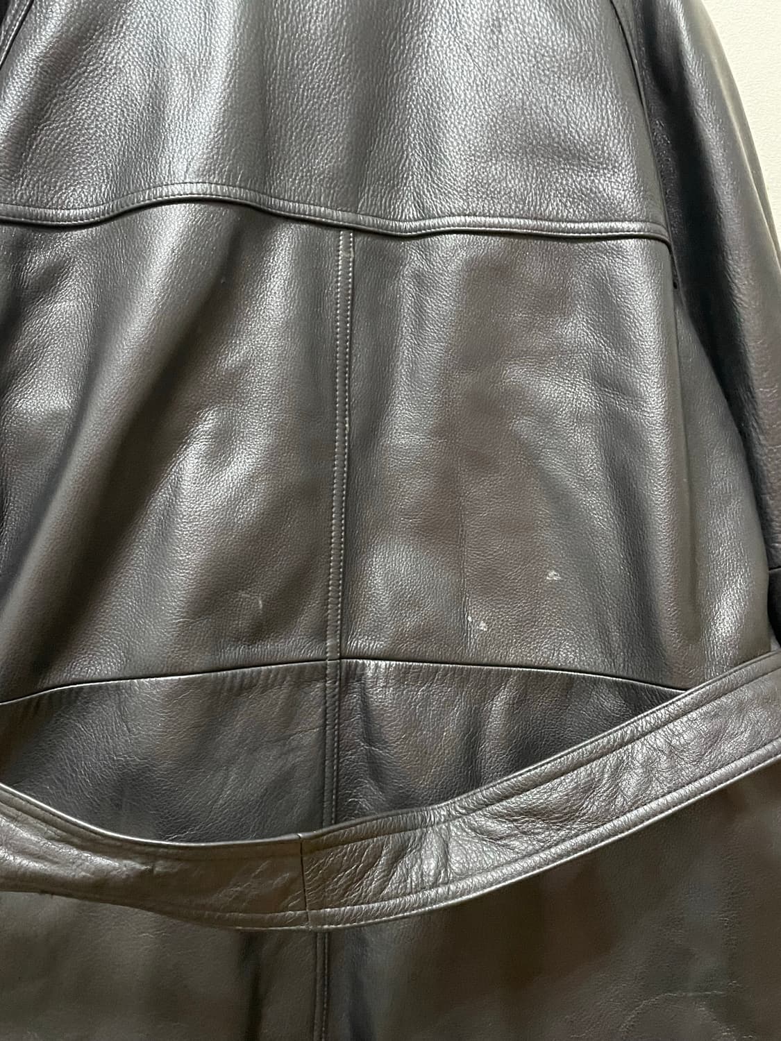 cowhide coat 상품이미지5