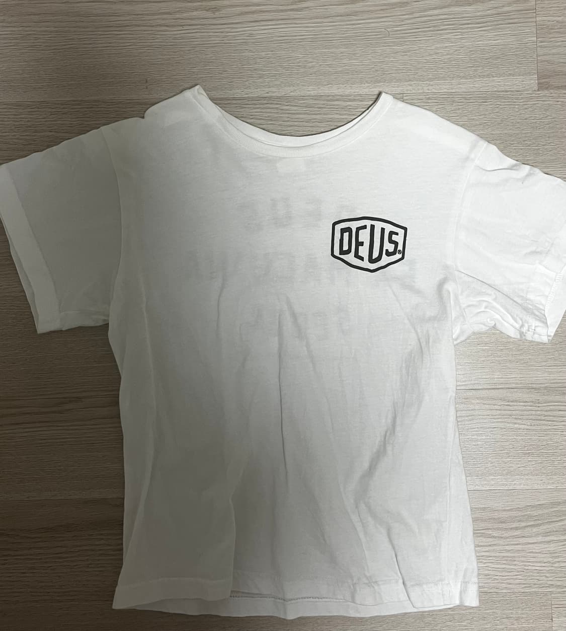 데우스 엑스 마키나 화이트 반팔 티셔츠 상품이미지1