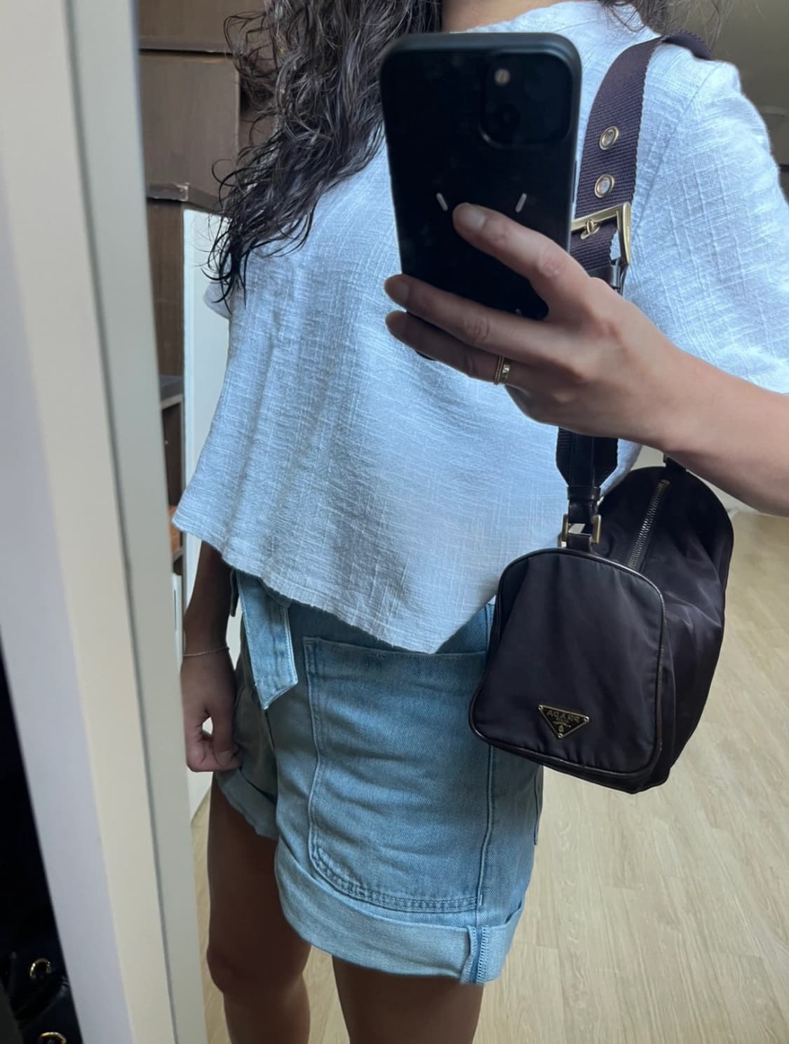 프라다 리나일론 빈티지 숄더백 상품이미지10