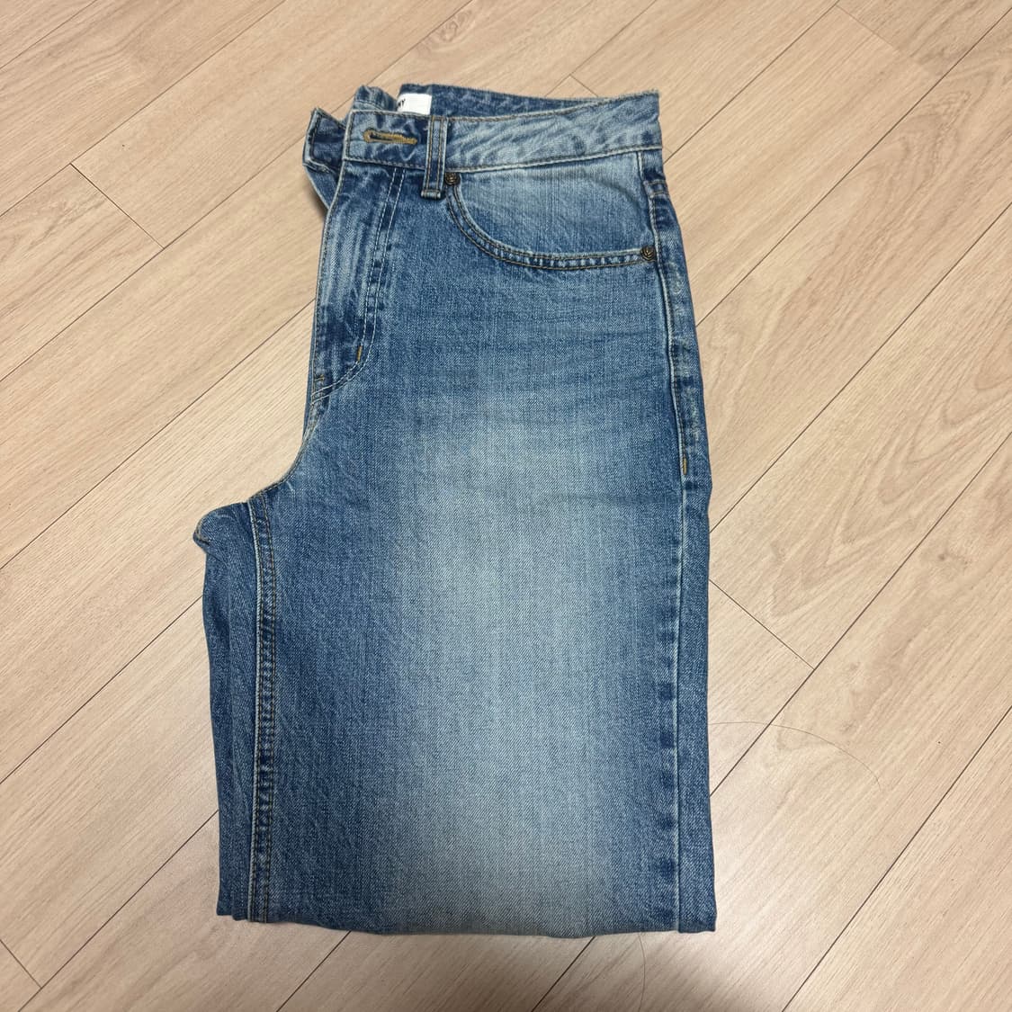 글로니 93 MID-RISE LOOSE FIT JEANS (blue,xs 상품이미지5