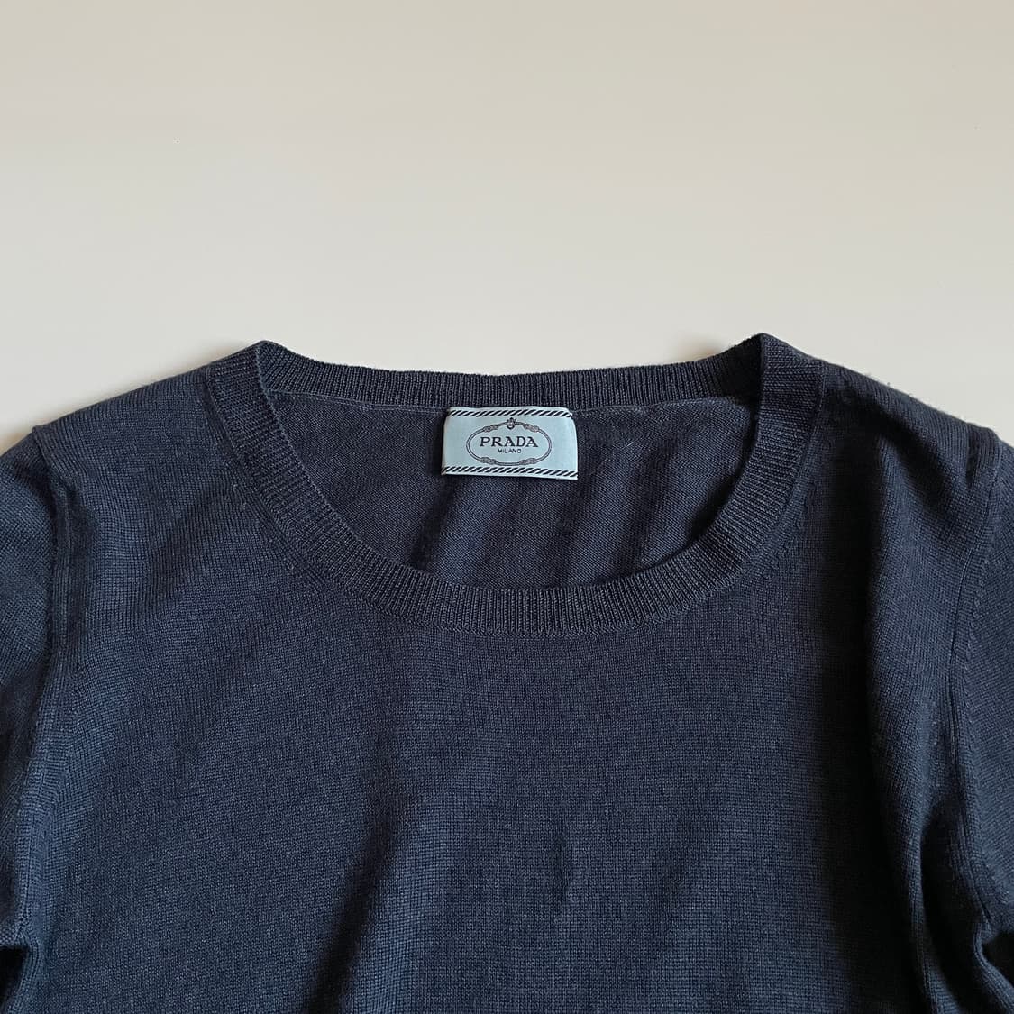 프라다 니트 네이비 40 상품이미지3