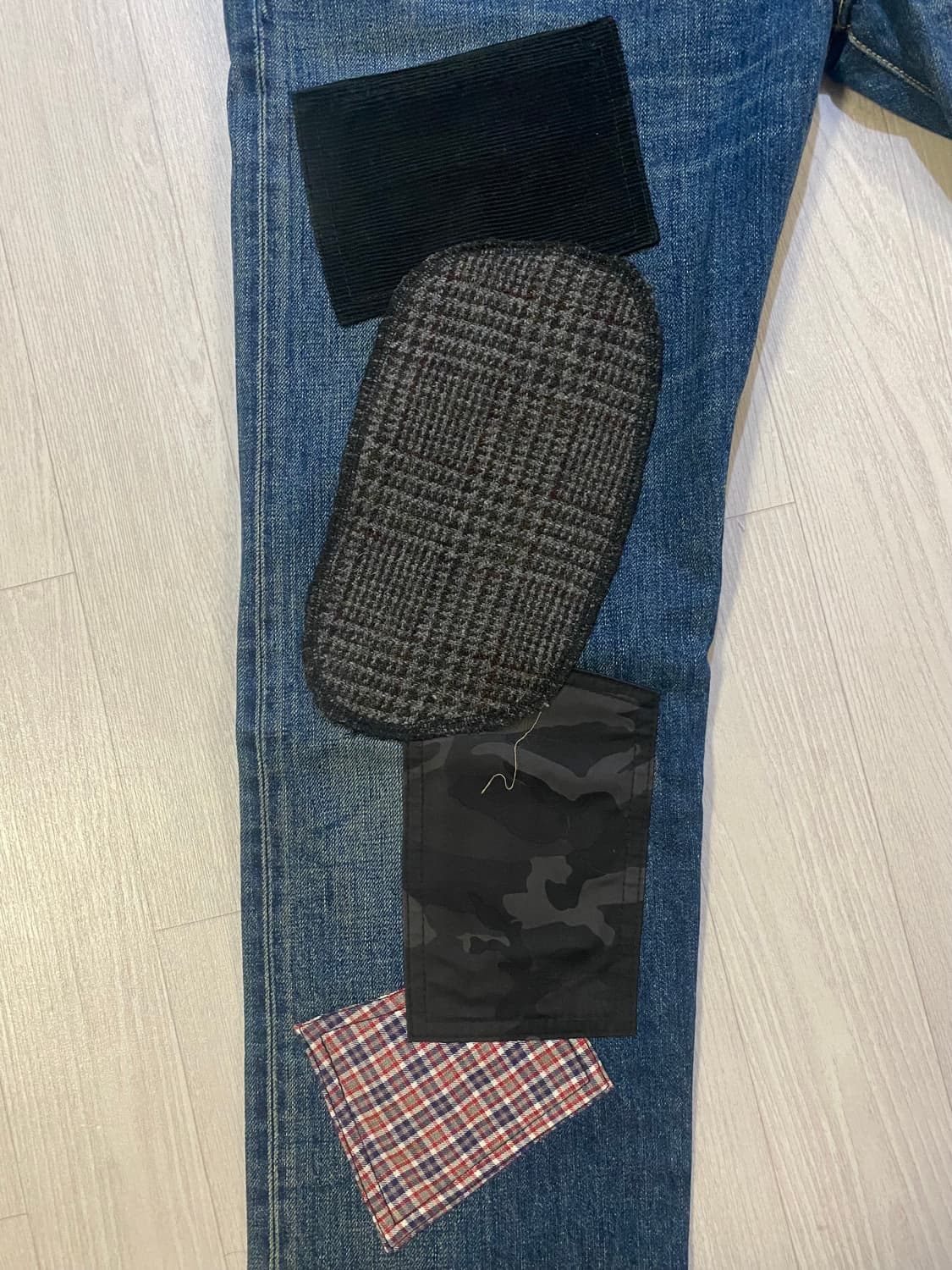 준야와타나베 리바이스 패치데님 상품이미지6