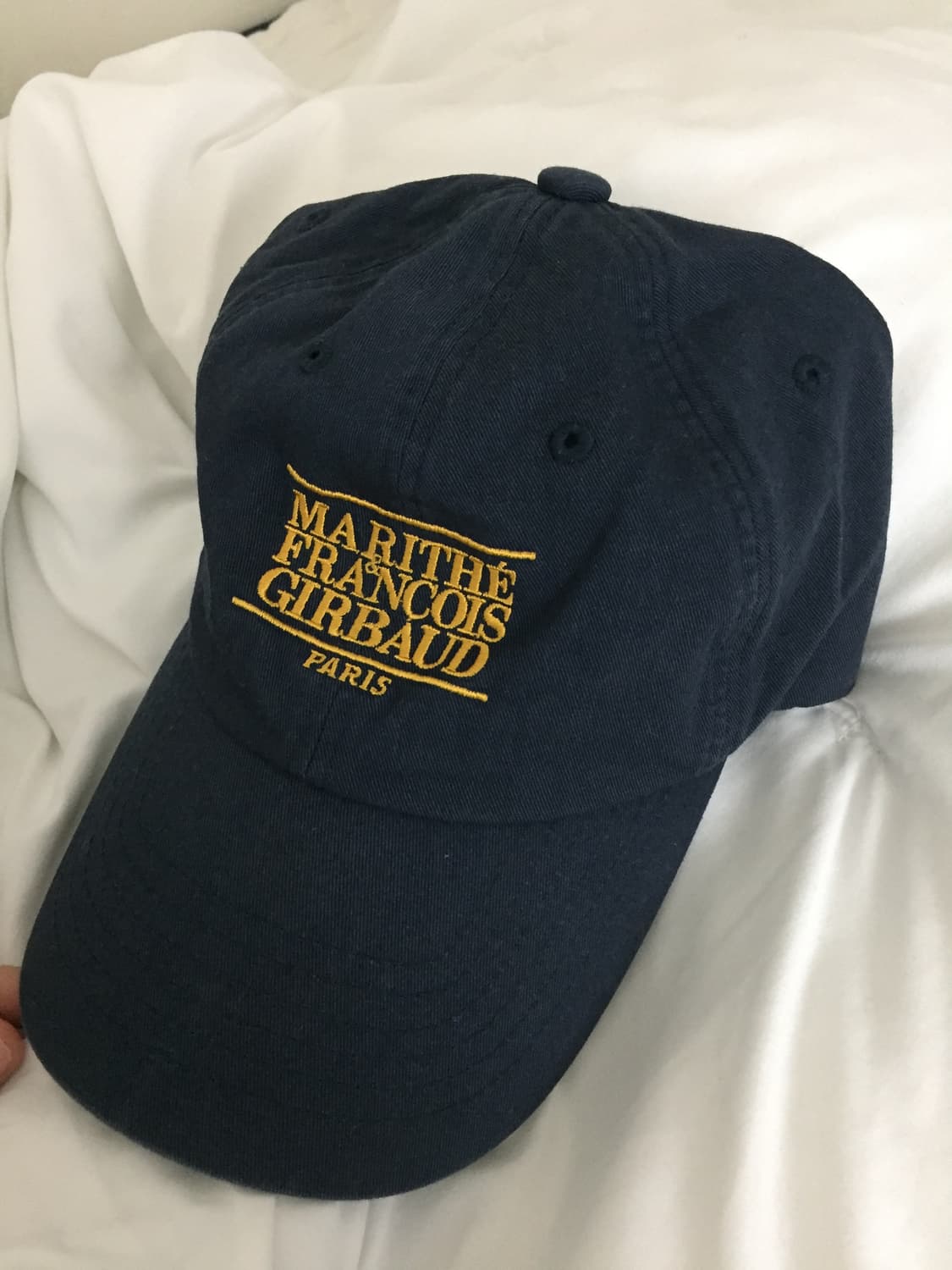 마리떼 프랑소와 저버 볼캡 모자 네이비 상품이미지1