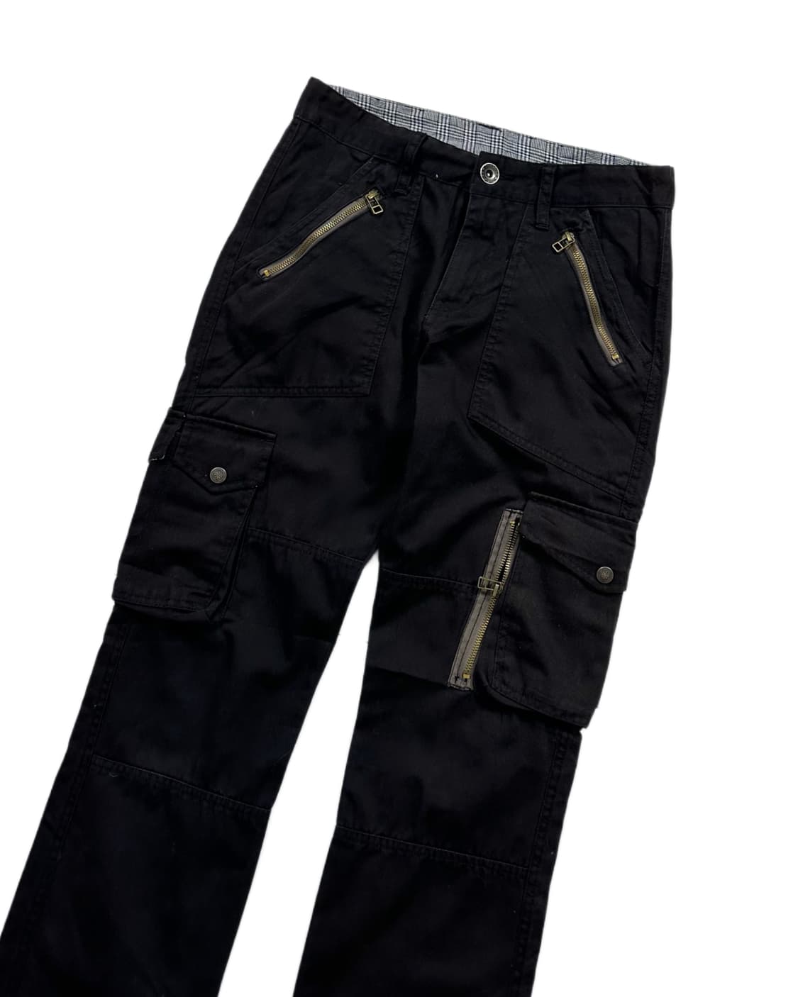 black cargo straight pants 상품이미지3