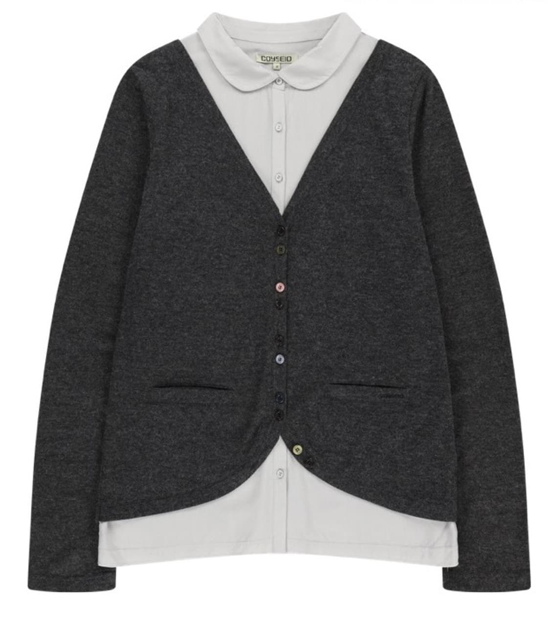 코이세이오 26SS 레이어드 셔츠 가디건 상품이미지1