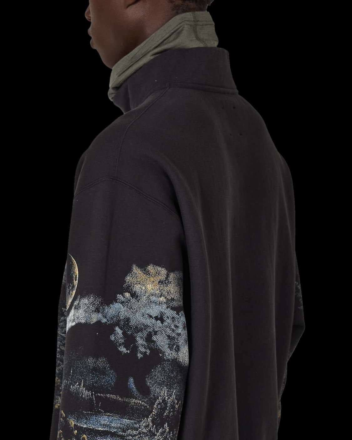 ROA 26SS EAGLE HALF ZIP SWEATSHIRT XL 상품이미지6