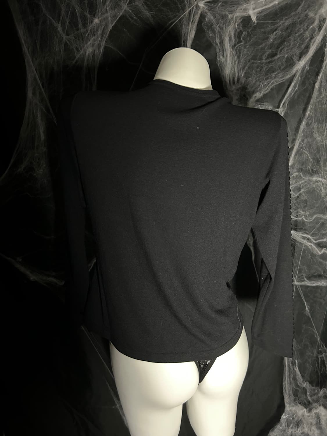 black lace zip up 상품이미지4