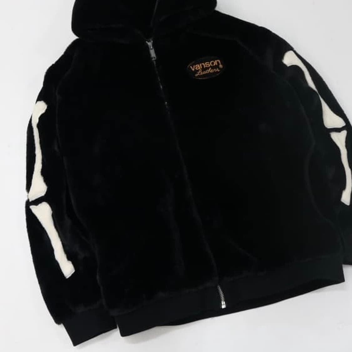 밴슨 퍼 후드집업 L 상품이미지1