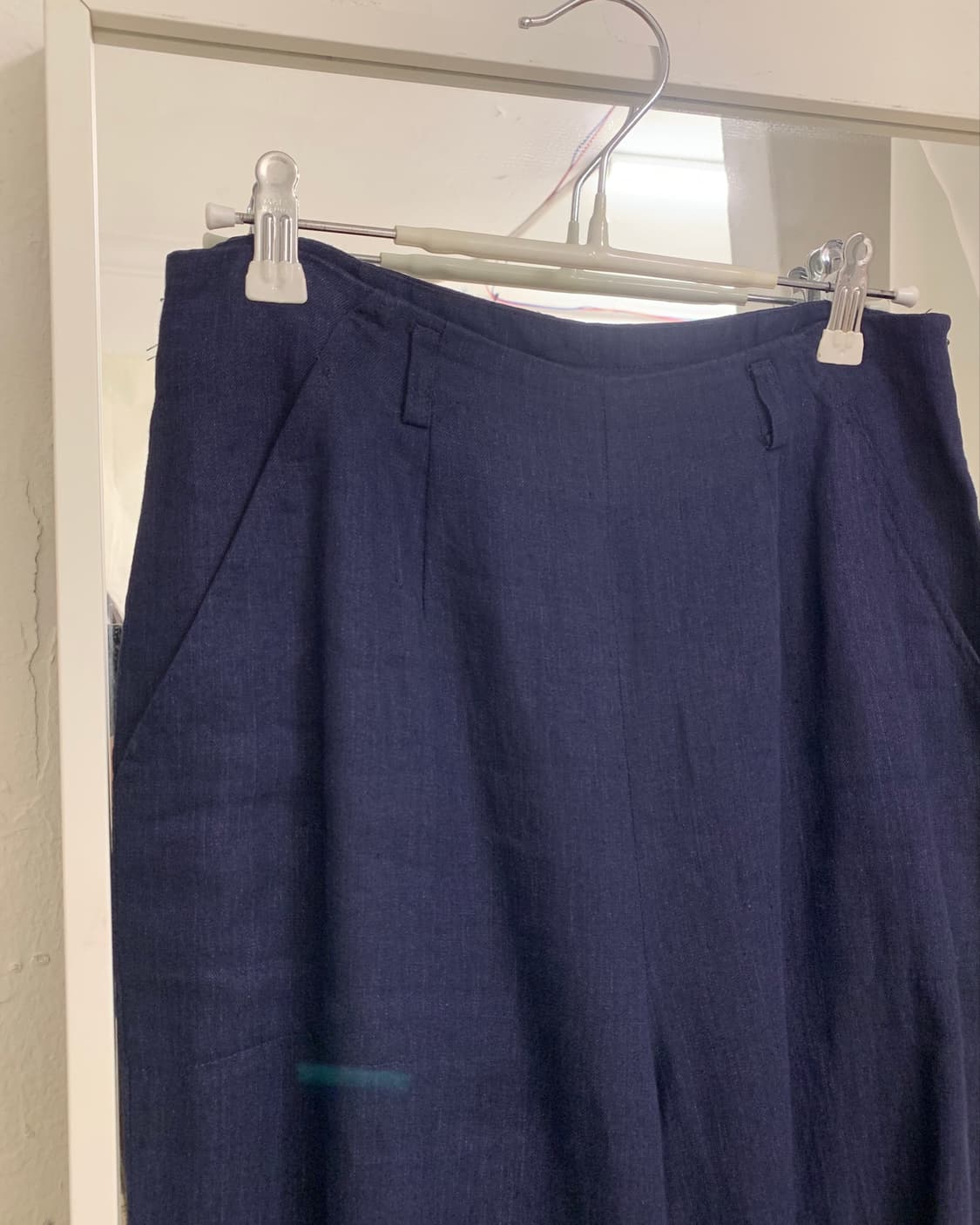 indigo linen pants 상품이미지5