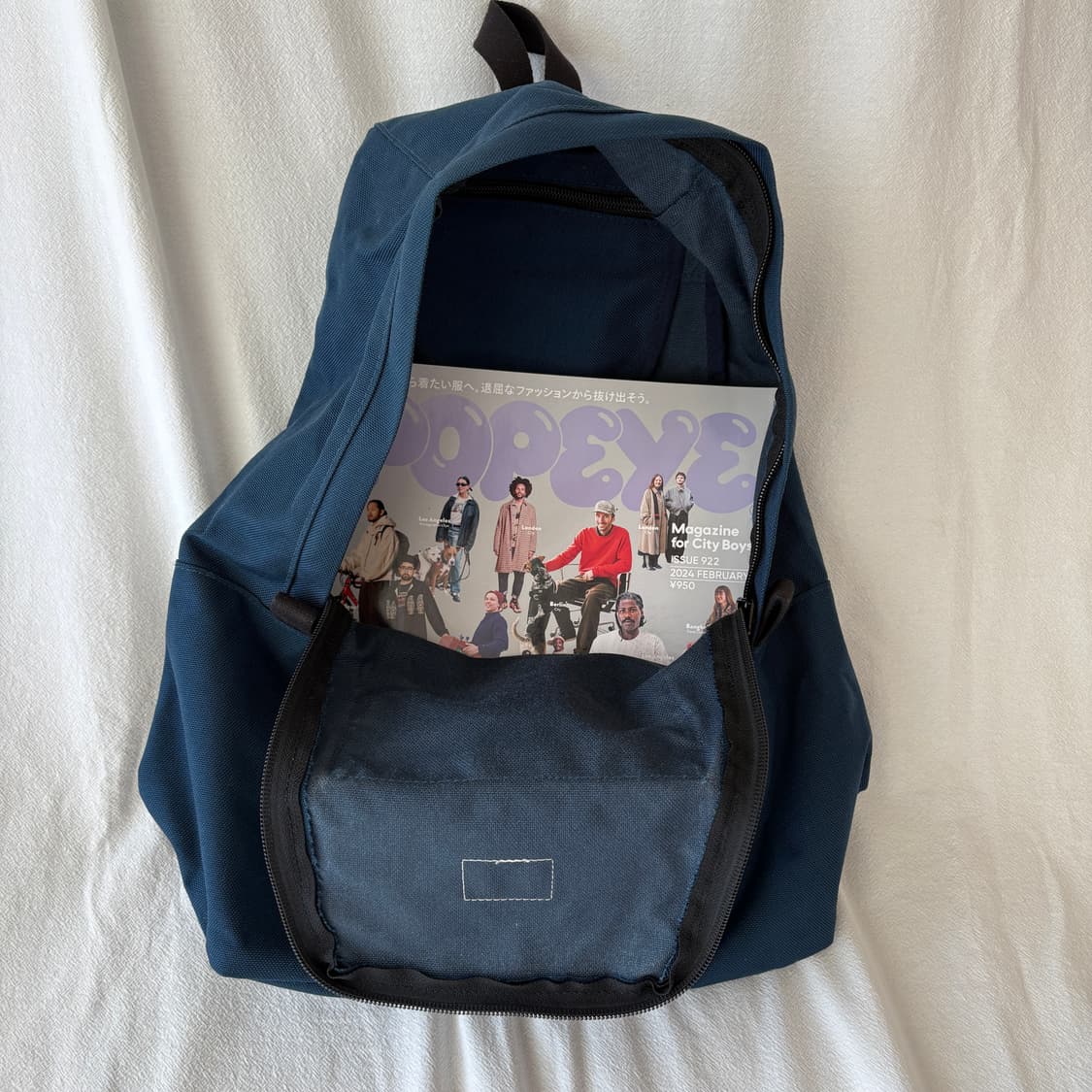 단톤 백팩 네이비 상품이미지6