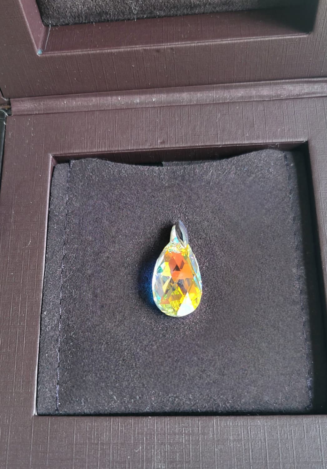 [정품/풀패키지] 스와로브스키 빈티지 클래식 오로라 펜던트 (2.5cm/ 상품이미지4