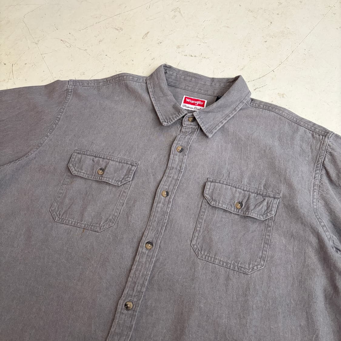 랭글러 빈티지 워크셔츠 2XL 상품이미지4