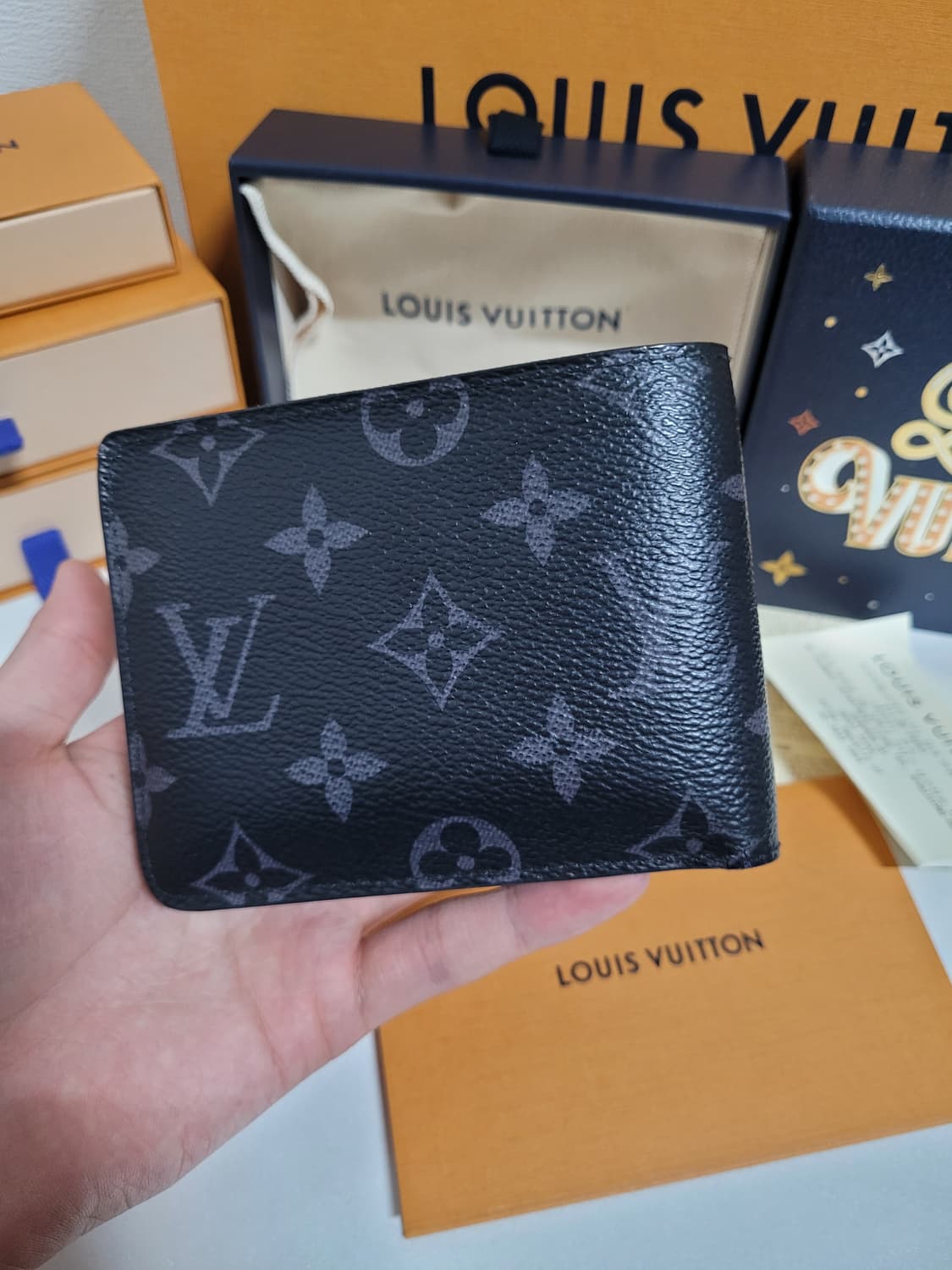 루이비통 멀티플월릿 모노그램 이클립스 반지갑 상품이미지3