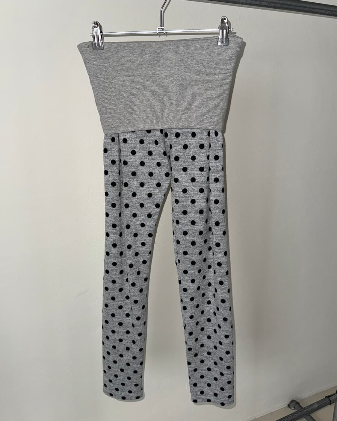 빈티지 도트 레깅스 상품이미지1
