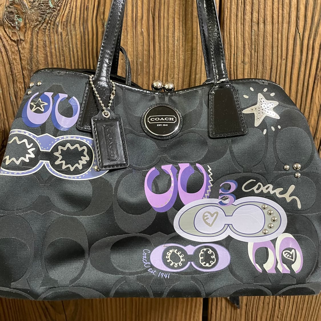 COACH 시그니처 스카프 토트백 상품이미지3