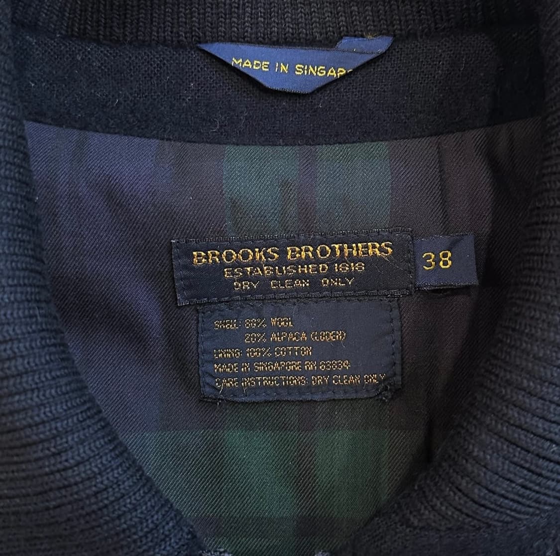 브룩스브라더스 G-9 바라쿠타 자켓 상품이미지7