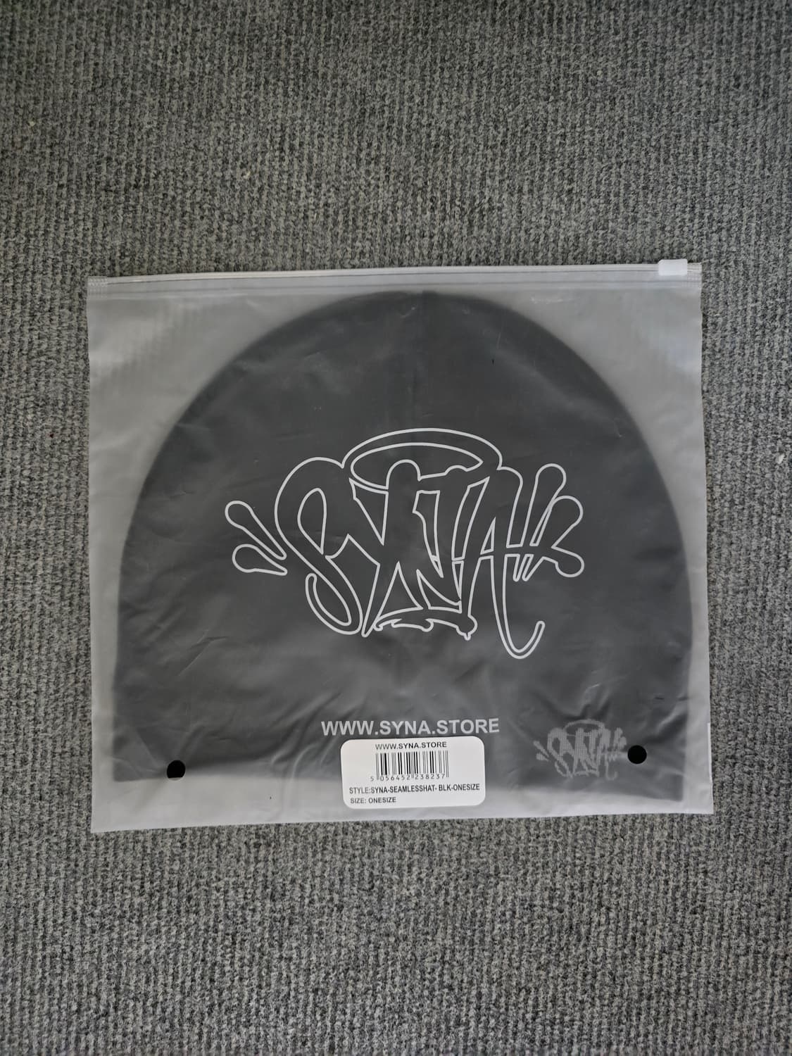 SYNA synaworld 시나월드 심리스 OG 스컬 블랙 상품이미지2