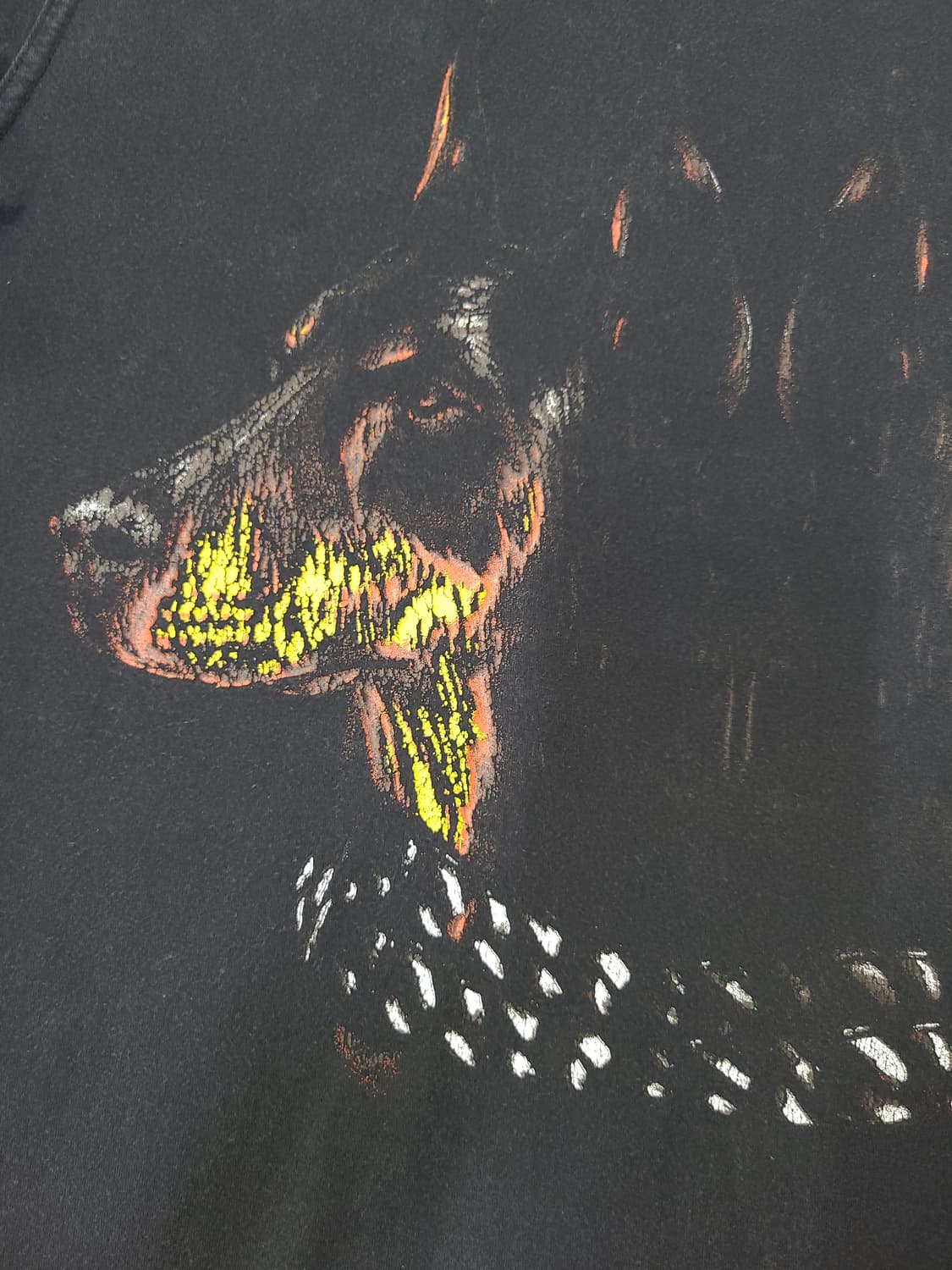 13년된 13fw 빈티지 지방시 도베르만 반팔티 XL 상품이미지7