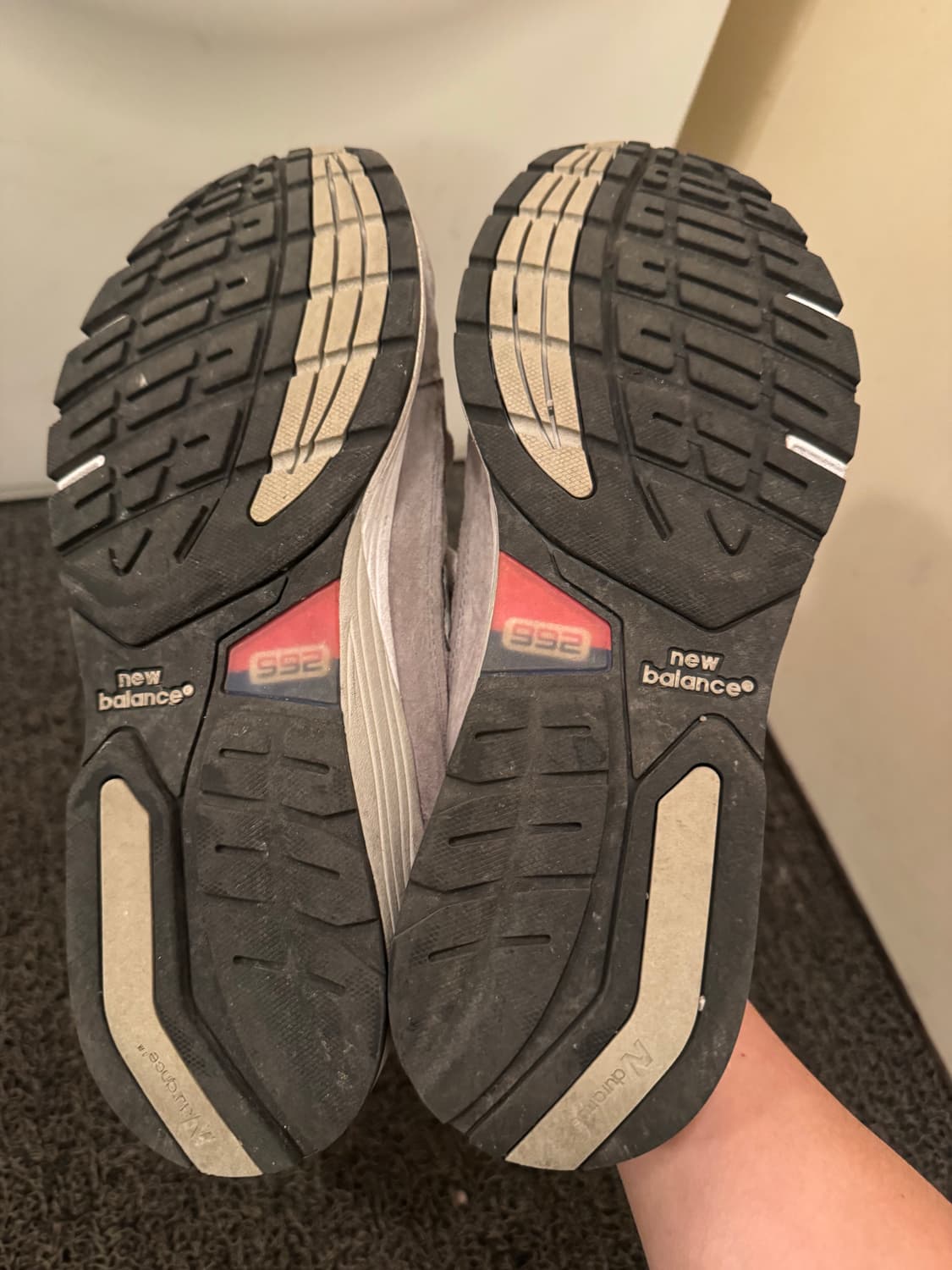 뉴발란스 992 메이드 인 USA 그레이 - D 스탠다드 상품이미지5