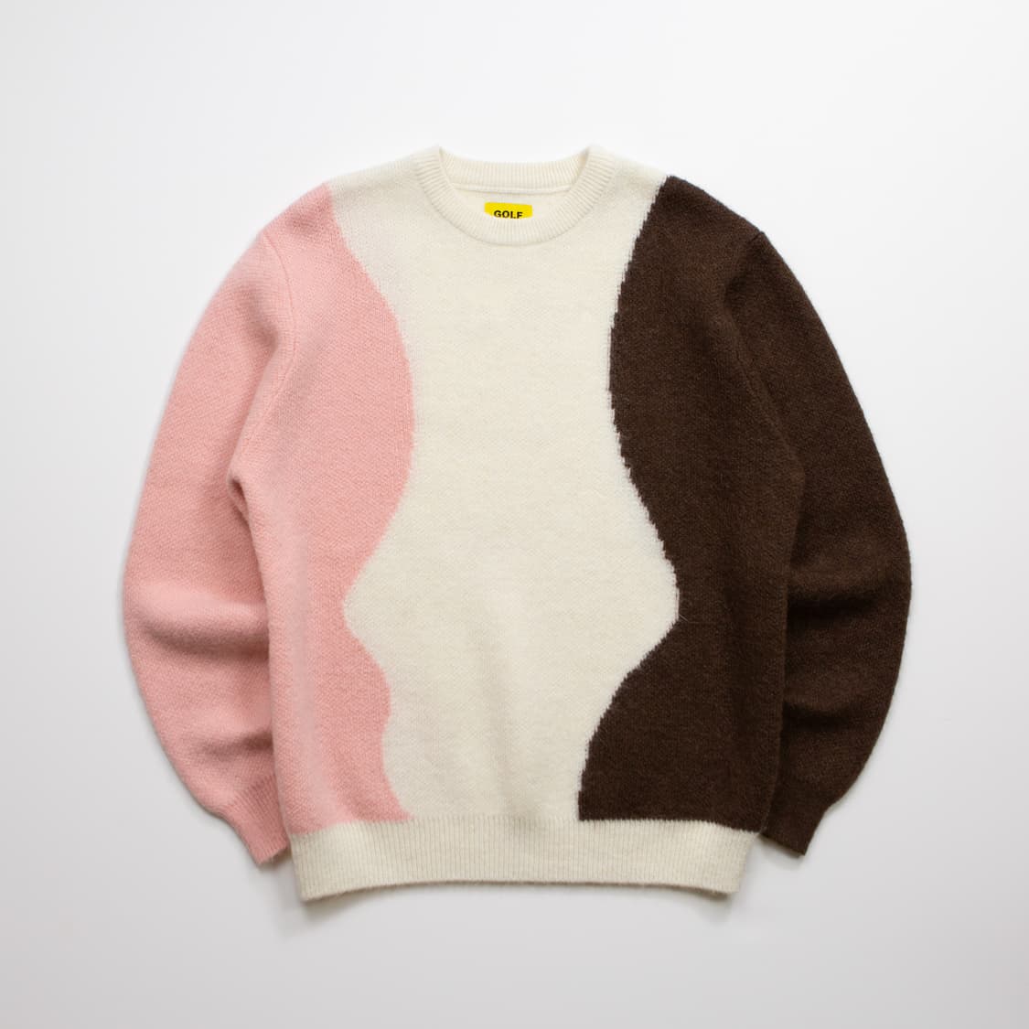 22ss 골프왕 모헤어 웨이비 니트 스웨터 상품이미지1