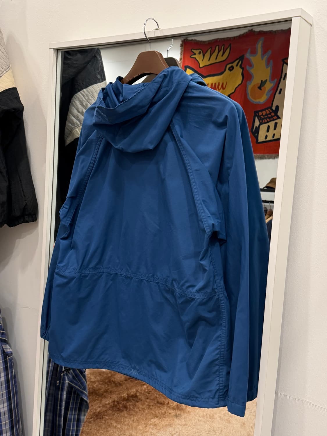 80s L.L.Bean 엘엘빈 나일론 아노락 후드 (made USA) 상품이미지4