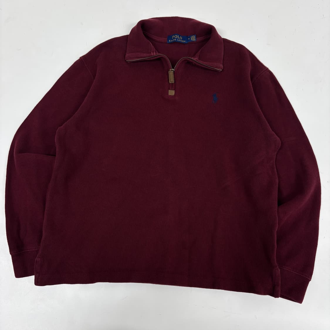 폴로 반집업 니트 상품이미지3