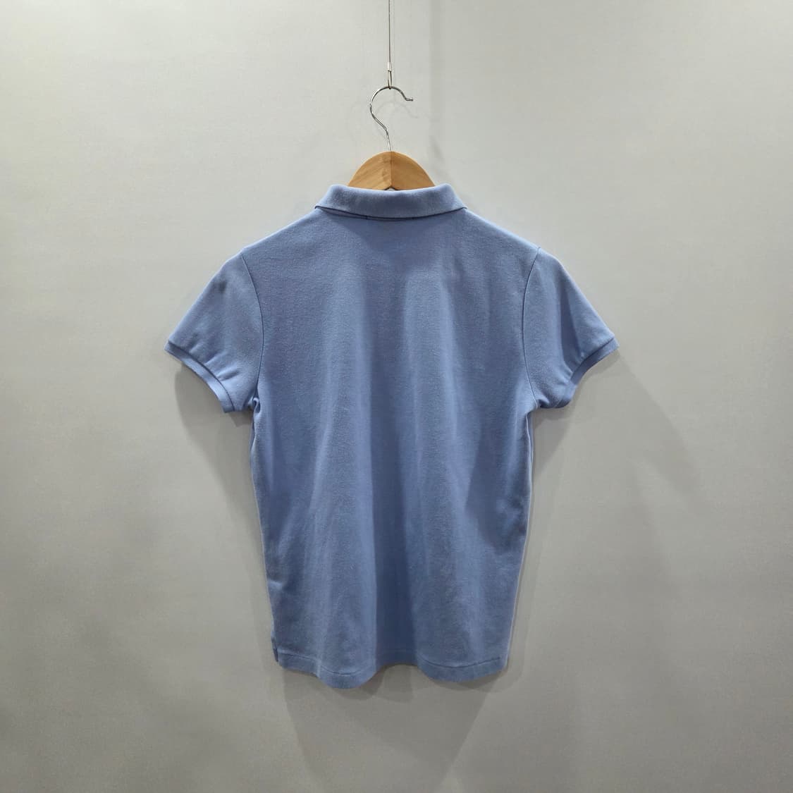 폴로랄프로렌 스포츠 우먼 코튼 카라 반팔티 스카이블루 L  상품이미지5