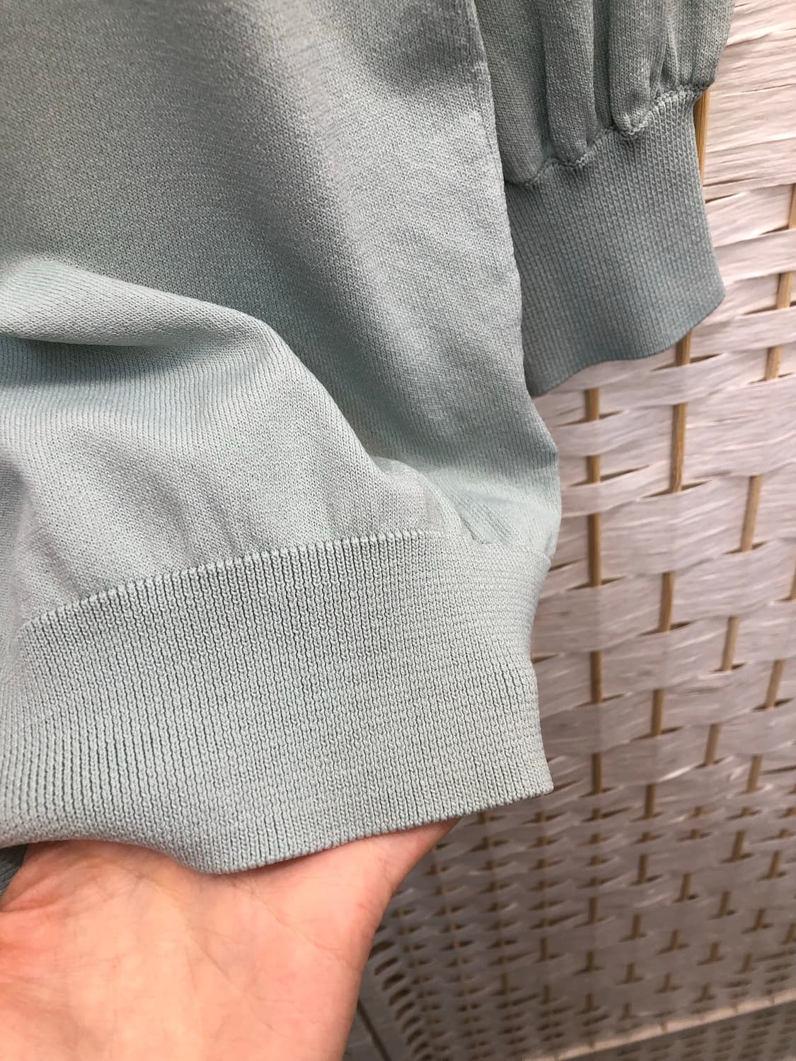 민트 유넥 니트 상품이미지4