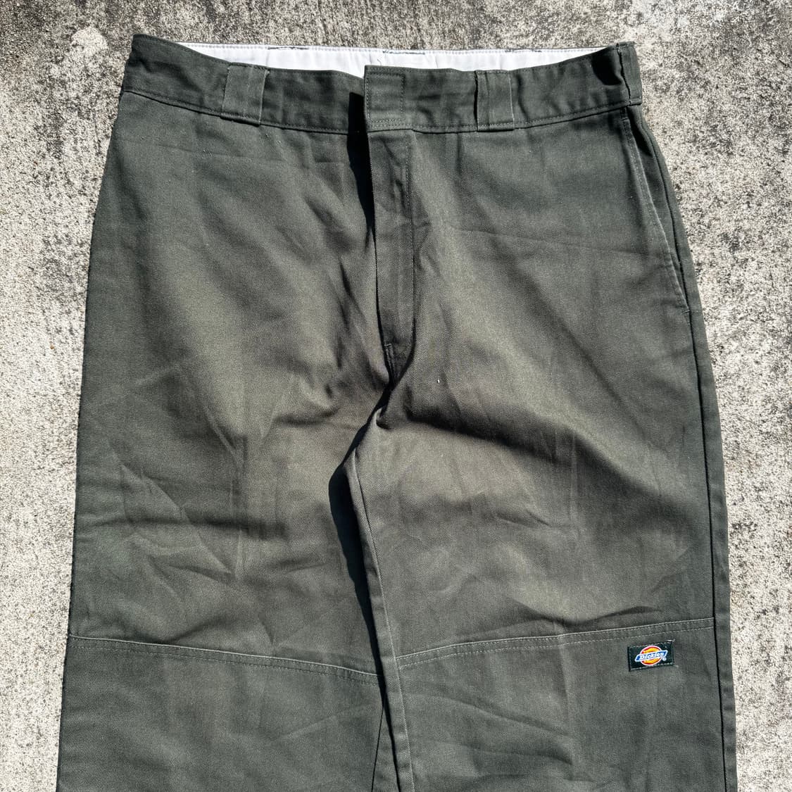 [32] Dickies 디키즈 874 더블니 카키색 팬츠 상품이미지3